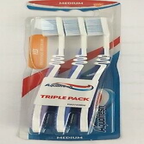 Aquafresh toothbrush medium triple | Products | B Bazar | A Big Online Market Place and Reseller Platform in Bangladesh