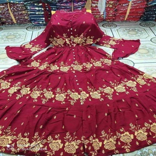 Readymade Screen Print Gown | Products | B Bazar | A Big Online Market Place and Reseller Platform in Bangladesh