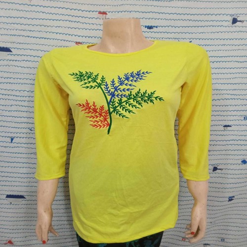 Embroidered Ladies T-Shirt 01 | Products | B Bazar | A Big Online Market Place and Reseller Platform in Bangladesh