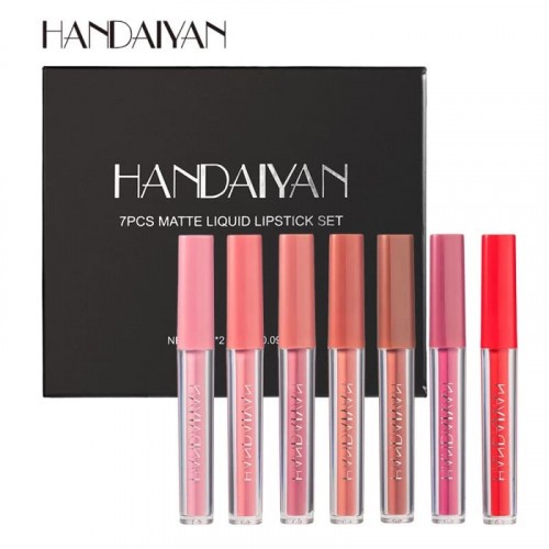 Handaiyan 7pcs Matte Liquid Lipstick Set | Products | B Bazar | A Big Online Market Place and Reseller Platform in Bangladesh