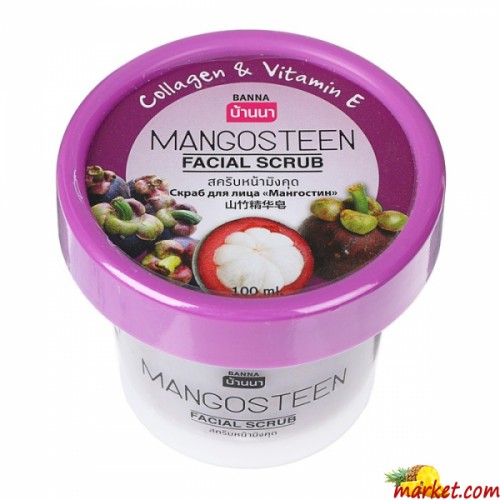 Collagen & Vitamin Mangosteen Facial Scrub | Products | B Bazar | A Big Online Market Place and Reseller Platform in Bangladesh