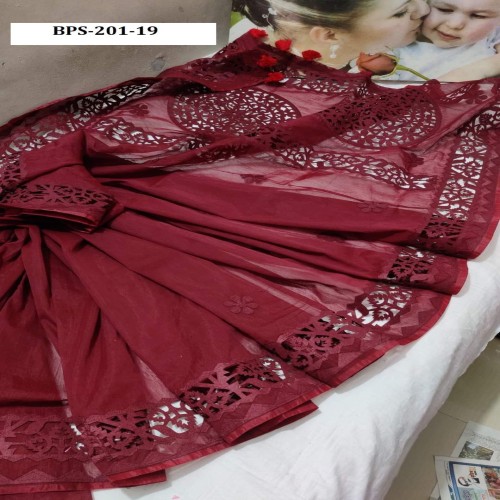 Half silk Cutwork Saree 10 | Products | B Bazar | A Big Online Market Place and Reseller Platform in Bangladesh