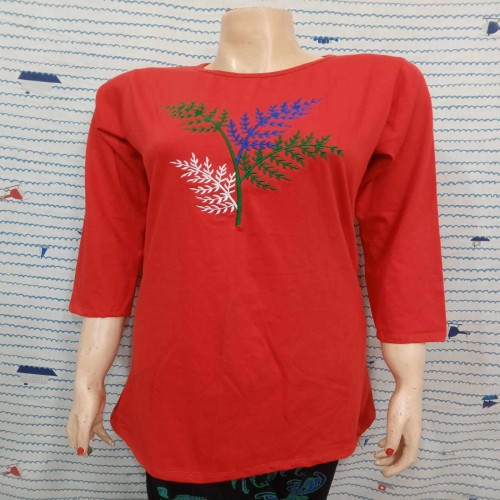 Embroidered Ladies T-Shirt 02 | Products | B Bazar | A Big Online Market Place and Reseller Platform in Bangladesh