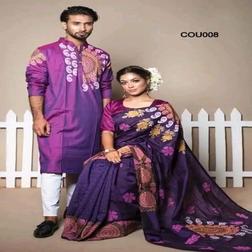 Block Print Couple Dress-23 | Products | B Bazar | A Big Online Market Place and Reseller Platform in Bangladesh
