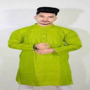 Silk Panjabi for Men Stylish and Fashionable Special holud Party