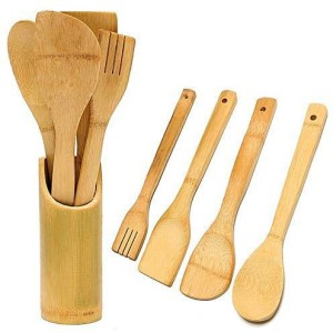 Bamboo Cooking Spoon 4 piece