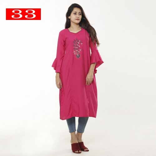 One Piece Readymade Linen Kurti For Woman 33 | Products | B Bazar | A Big Online Market Place and Reseller Platform in Bangladesh