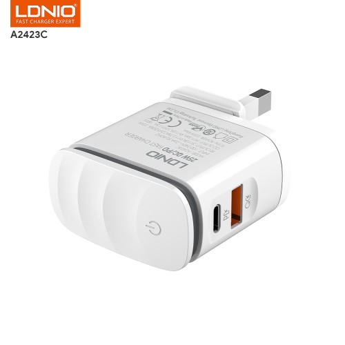 LDNIO A2423C Adapter Dual USB Port Fast Charger 25 w | Products | B Bazar | A Big Online Market Place and Reseller Platform in Bangladesh