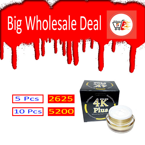 4k Plus Whitening Night Cream 10 Pcs | Products | B Bazar | A Big Online Market Place and Reseller Platform in Bangladesh